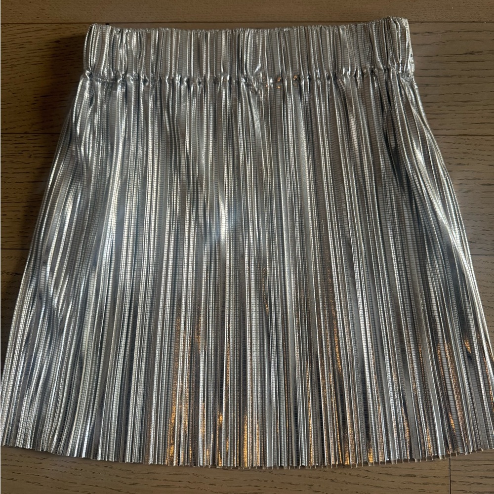 Isabel Marant Silver Metallic Skirt